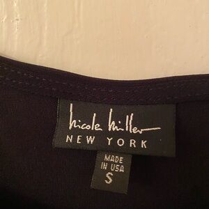 Nicole Miller Black Dress